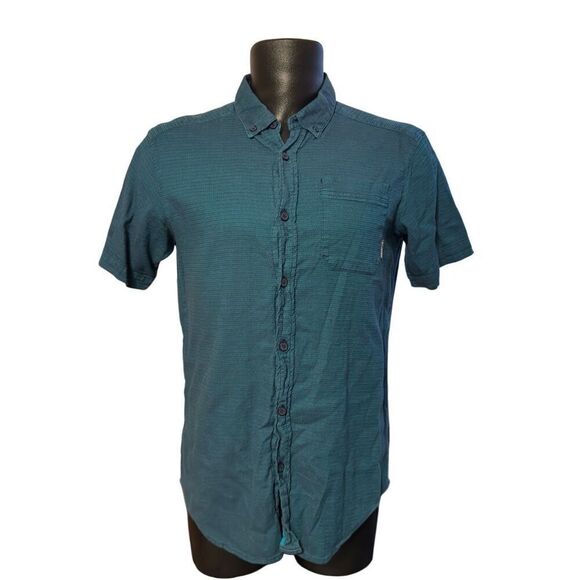 Columbia Men's Under Exposure YD Short Sleeve Shirt Size M Medium - Picture 1 of 3
